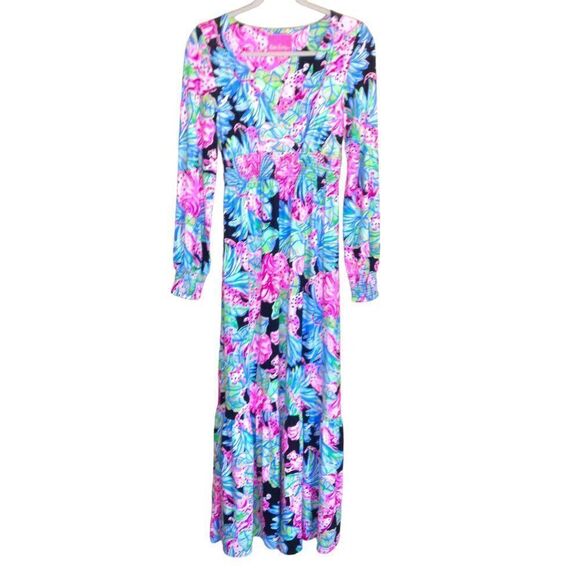Lilly Pulitzer Mistral Maxi Dress (Pristine Condition) XS - Picture 1 of 4
